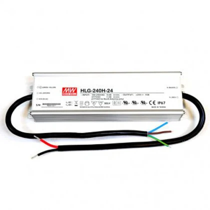 240W 24V, HLG-240H-24 LED-muuntaja, Mean Well - Image 2