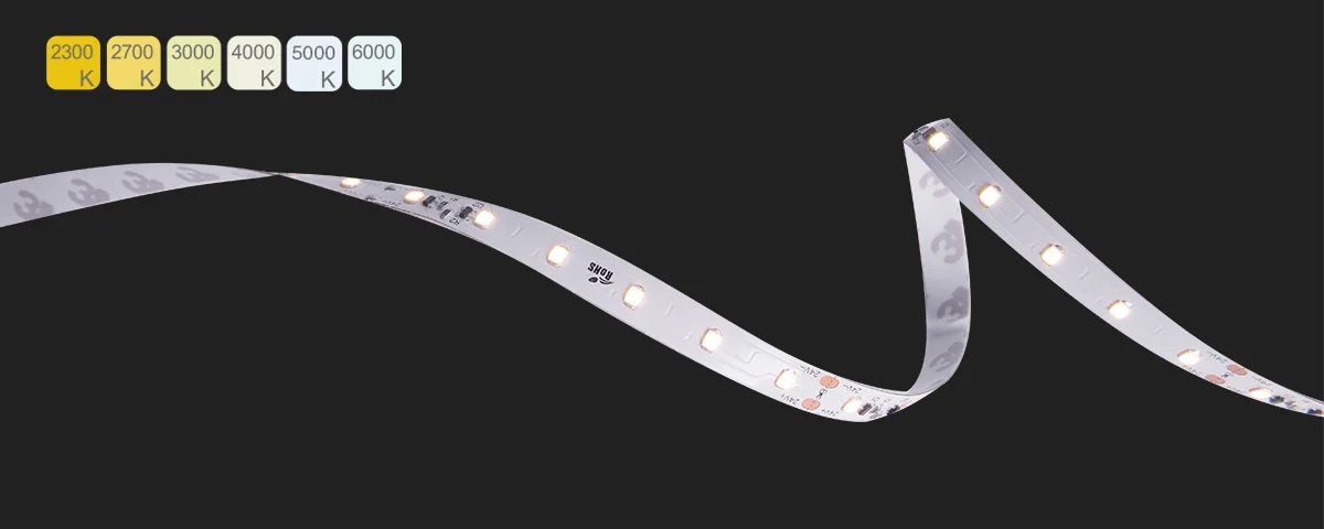 Erikoispitkä 4,6W/m 24V CC LED-nauha, CRI>80, 60led/m, 20m kela - Image 5