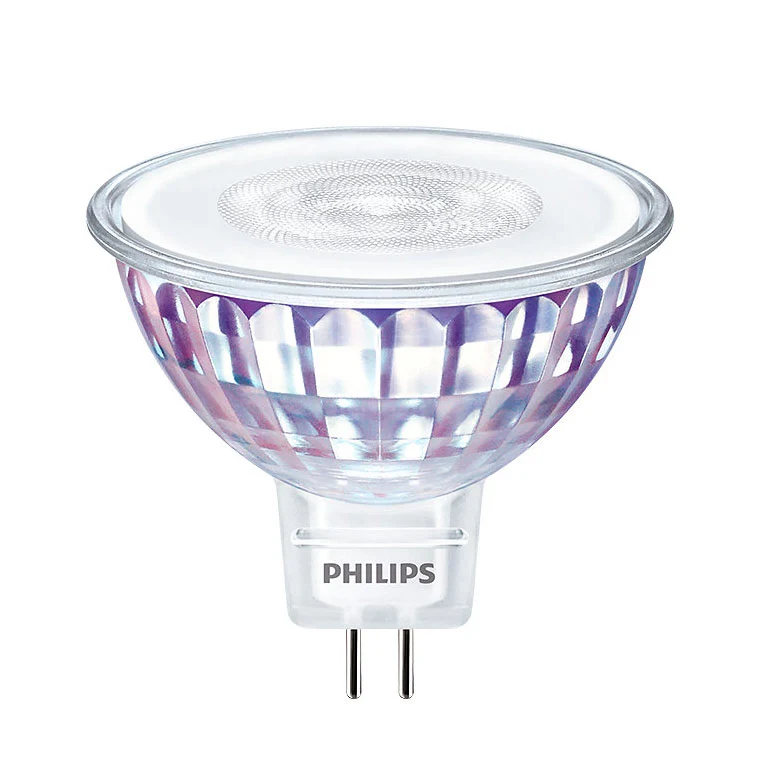 5.8W 3000K GU5.3 LED-lamppu Philips Master LEDspot Value D MR16 35 60° CRI90 460lm, himmennettävä (laajemmalla 60° avauskulmalla) - Image 2