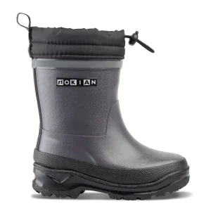 Nokian Jalkineet Wintry Plus Kids lasten kumisaapas, tummanharmaa