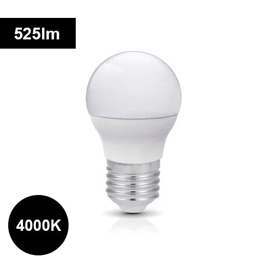 7W 4000K E27 LED-lamppu 525lm - Image 4
