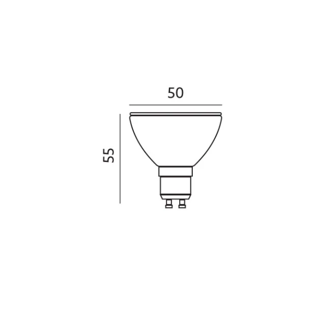 7W 6500K 80° GU10 LED-lamppu PREMIUM PAR16 50 CRI>80 640lm - Image 4