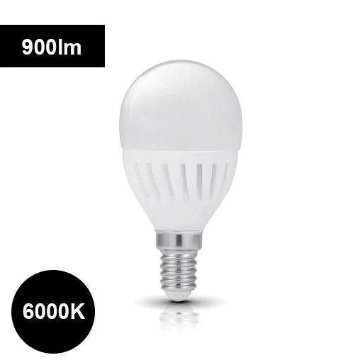 9W 6000K E14 LED-polttimo pyöreä 900lm - Image 3