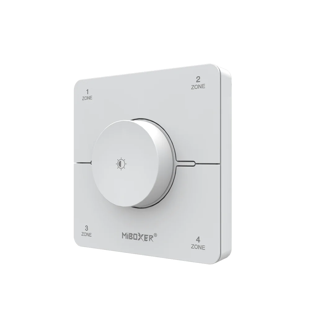 Langaton 4-kanav LED-seinäsäädin valkoinen, himmennys ja CCT-värilämpötilasäätö K0S-W - Easy RF 2.4G - Image 2
