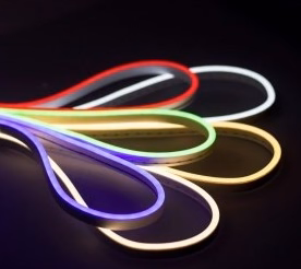 SININEN Neon Strip 0612 - 12W/m 12V LED-valonauha SIDE BEND 5m - 400lm/m, kosteussuojattu IP65 - Image 4