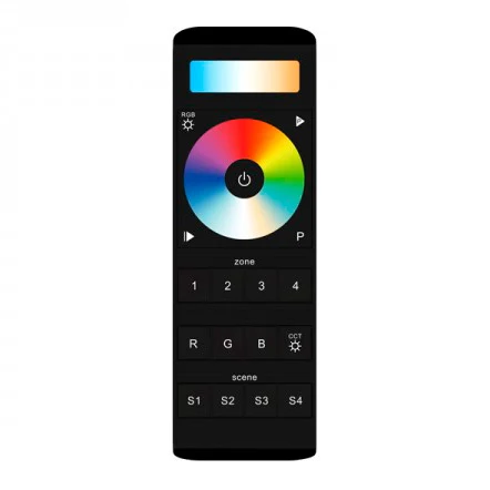 RF WiFi RGB+CCT kaukosäädin 4-kanav. ohjelmoitava - Image 7