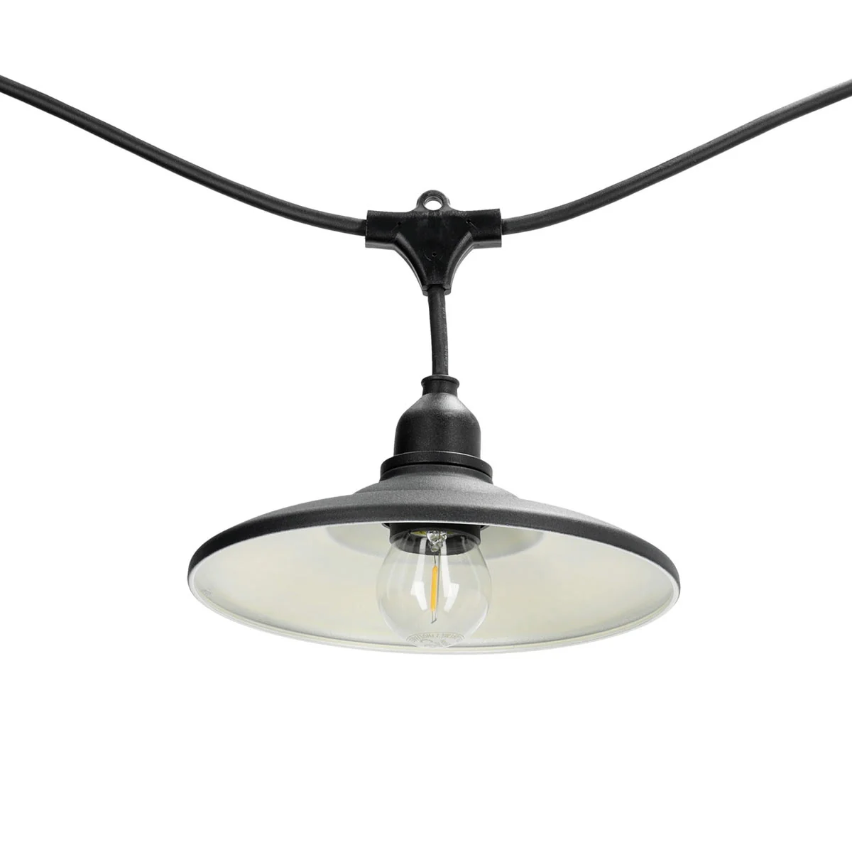 CRETE LED-valoketjusarjan metallivarjostimet 5kpl, VINTAGE musta LS M2 - Image 4