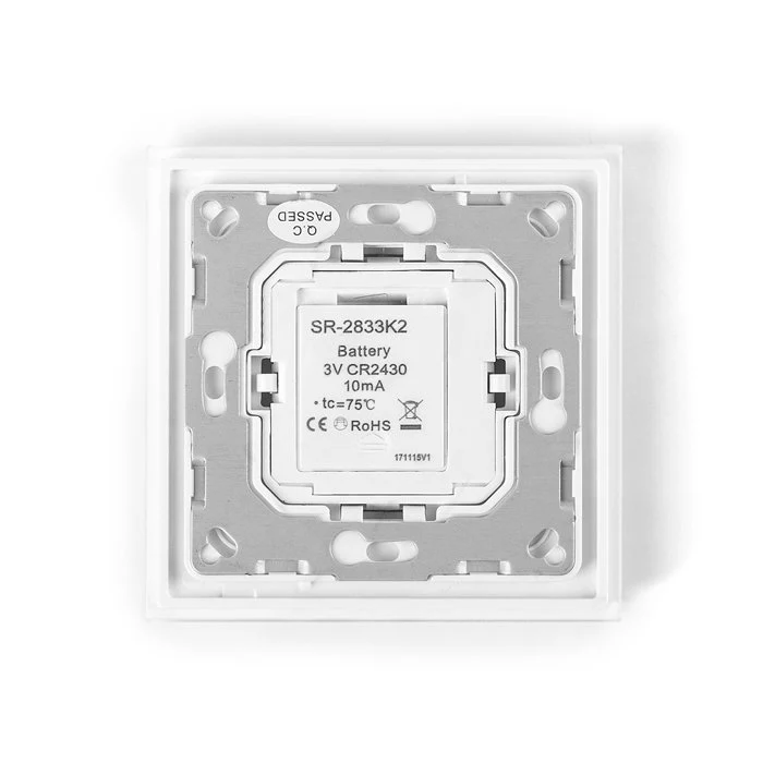 LED himmennin RF WiFi langaton, 1 kanav. pinta-asennettava painikesäädin lasikehyksellä - Image 5
