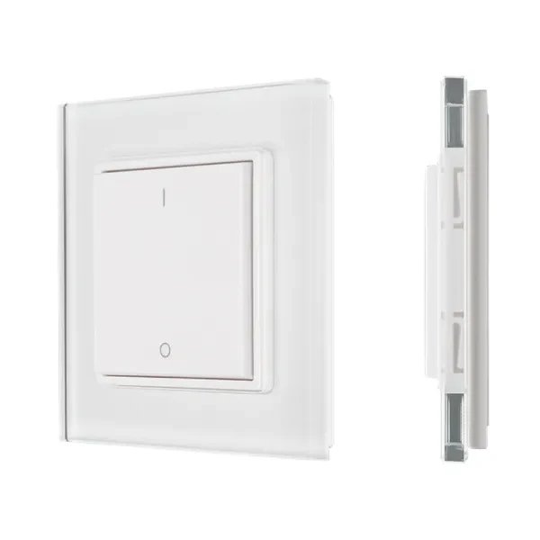 LED himmennin RF WiFi langaton, 1 kanav. pinta-asennettava painikesäädin lasikehyksellä - Image 3
