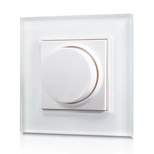LED CCT-värilämpötila-rullasäädin/himmennin RF WiFi langaton, pinta-asennettava lasikehyksellä - Image 2