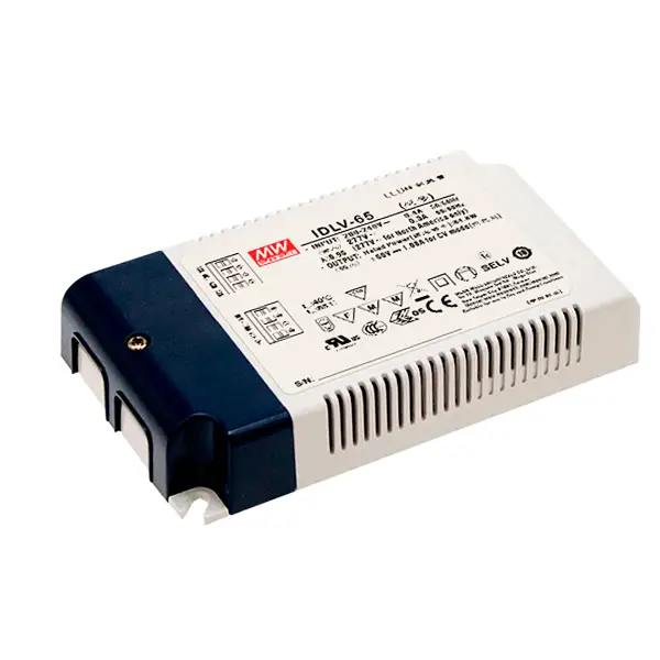 50,4W 12V, 1-10V & PWM-himmennettävä, IDLV-65-12 LED-muuntaja - Image 2