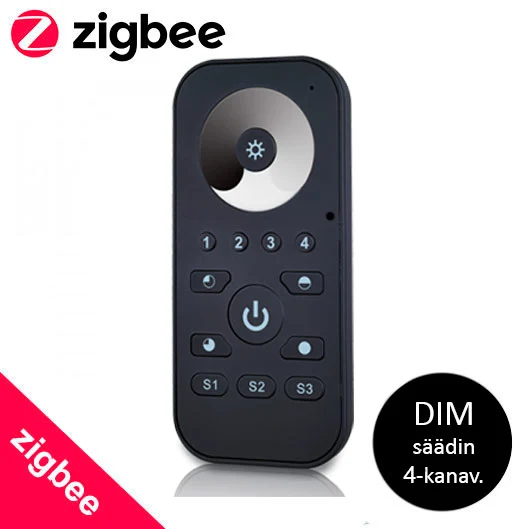 DIM LED-kaukosäädin ZigBee 4-kanav. yksivärisille LED-nauhoille - Image 3